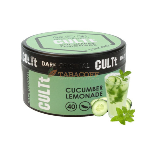 Тютюн для кальяну CULTt Strong DS40 Cucumber lemonade (Огірковий лимонад) 100 гр